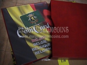 Album per 2,5 € in Coincard Belgio cartella con custodia e aggiornamenti dal 2015 al 2022