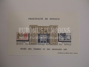 1995 Monaco Museo Postale Cod.Un.BF67
