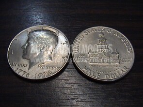 1976 Stati Uniti Half Dollar Kennedy bicentenario 1776 