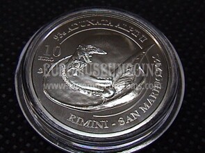 2020 San Marino moneta da 10 euro 93° Adunata Alpini Rimini San Marino