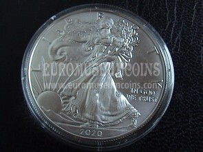 2020 Stati Uniti 1 Dollaro oz 1 oncia argento Silver Eagle