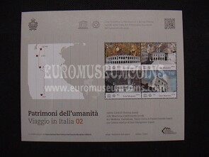 2014 foglietto BF134 San Marino Viaggio in Italia Patrimonio UNESCO