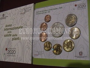 2020 Italia Anno Internazionale della Salute delle Piante divisionale con 5 euro in argento FDC in folder ufficiale