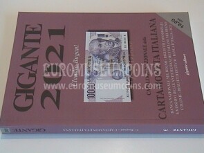 2021 Catalogo Gigante cartamoneta italiana