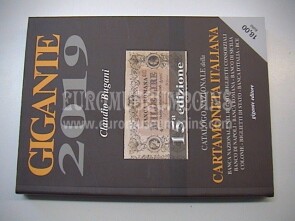2019 Catalogo Gigante cartamoneta italiana