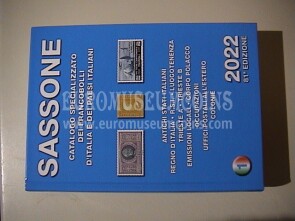 2022 Catalogo Sassone specializzato Volume 1 francobolli Italia Antichi Stati e Regno