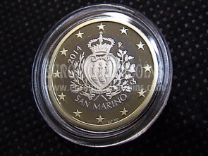 2014 San Marino 1 Euro FS proof