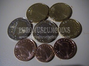 2020 Lussemburgo serie completa 8 monete euro