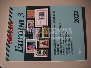 2022 EUROPA 3 Catalogo Unificato francobolli  Germania ( dagli Antichi Stati fino a metà 2021 )