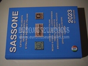 2023 Catalogo Sassone specializzato Volume 1 francobolli Italia Antichi Stati e Regno