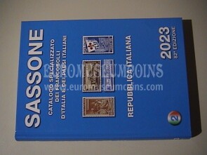 2023 Catalogo Sassone specializzato Volume 2 francobolli Repubblica italiana