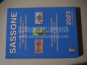 2023 Catalogo Sassone specializzato Volume 3 francobolli area italiana