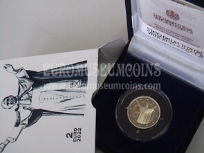Vaticano 2022 Paolo VI  2 euro commemorativo proof in cofanetto ufficiale