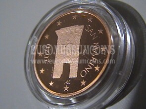 2020 San Marino 2 centesimi di Euro FS proof