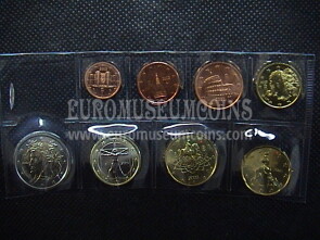 Italia 2003 serie completa 8 monete euro in blister