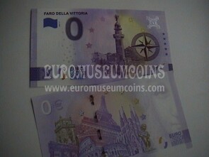 banconota zero euro souvenir Faro della Vittoria