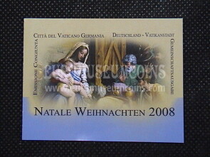 2008 Vaticano Natale Libretto
