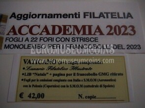 Vaticano Accademia 2023
