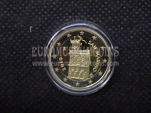 2010 San Marino 2 Euro FS proof