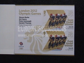 2012 Gran Bretagna Medaglie d' oro Olimpiadi di Londra 7 Ciclismo su pista