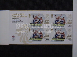 2012 Gran Bretagna Medaglie d' oro Olimpiadi di Londra Quartina 01 Canoa