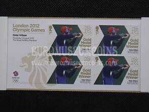 2012 Gran Bretagna Medaglie d' oro Olimpiadi di Londra Quartina 04 Tiro a Volo