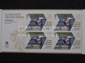 2012 Gran Bretagna Medaglie d' oro Olimpiadi di Londra Quartina 26 Canoa