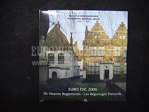 2006 Belgio divisionale FDC  in confezione ufficiale