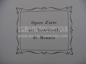 Opere d'Arte nei Francobolli del Principato di Monaco dal 1967 al 1998
