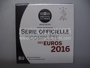 2016 Francia divisionale FDC ufficiale