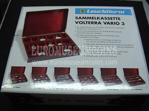 Volterra Vario 3 in legno per capsule quadrum - oblò - orologi da taschino - minerali ecc...