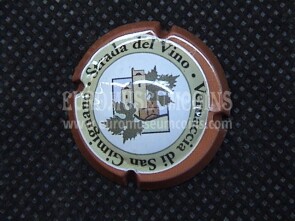 Strada del Vino Vernaccia di San Gimignano capsula spumante