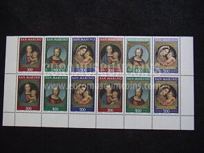 1983 serie completa in quartina Natale SAN MARINO