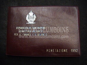 1992 San Marino divisionale Lire FDC 