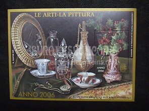 2006 Italia Foglietto Erinnofilo Le Arti - La Pittura