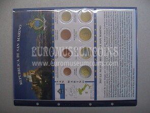 San Marino 2017 foglio Euromoney nuovo conio