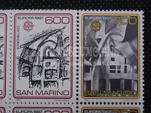 1987 serie Europa San Marino