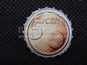 Valfrutta serie euro Tappo a Corona 5 cent