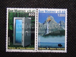 2001 serie Europa San Marino