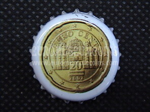 Valfrutta serie euro Austria Tappo a Corona 20 cent