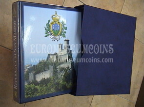 Album San Marino cartella con custodia per divisionali euro