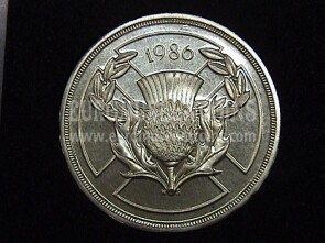 1986 Gran Bretagna moneta da 2 Pounds FDC