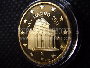 2011 San Marino 10 centesimi di Euro FS proof