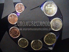 2009 serie completa 8 monete euro San Marino