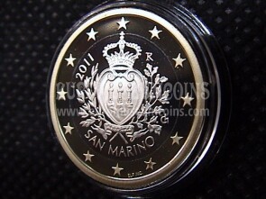 2011 San Marino 1 Euro FS proof