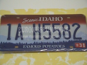 Stati Uniti d' America Idaho Targa auto da collezione 