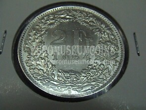 1964 Svizzera 2 Franchi  in argento