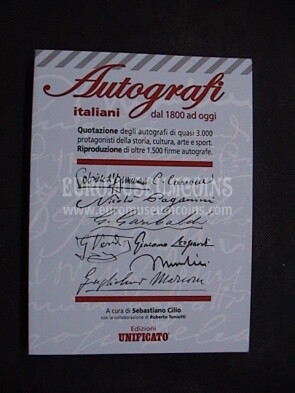 Catalogo Unificato Autografi Italiani dal 1800 ad oggi