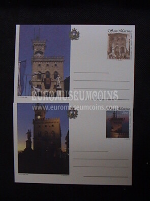 1994 San Marino Palazzo del Governo Cartoline