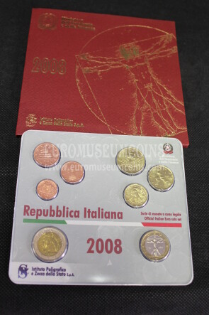 2008 Italia divisionale FDC in folder ufficiale